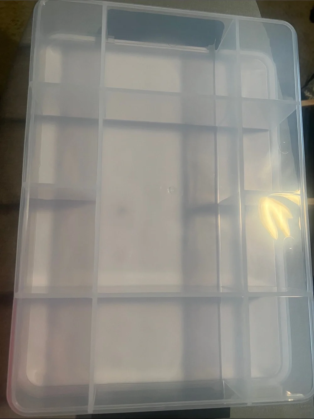 NWOT Charcuterie tackle/ Organizer Box with cutting board lid